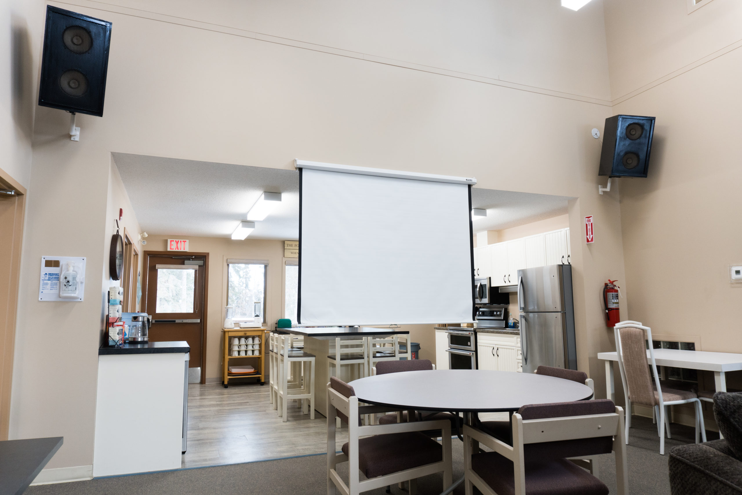 E Common Room Projector - The Salvation Army's Pine Lake Camp